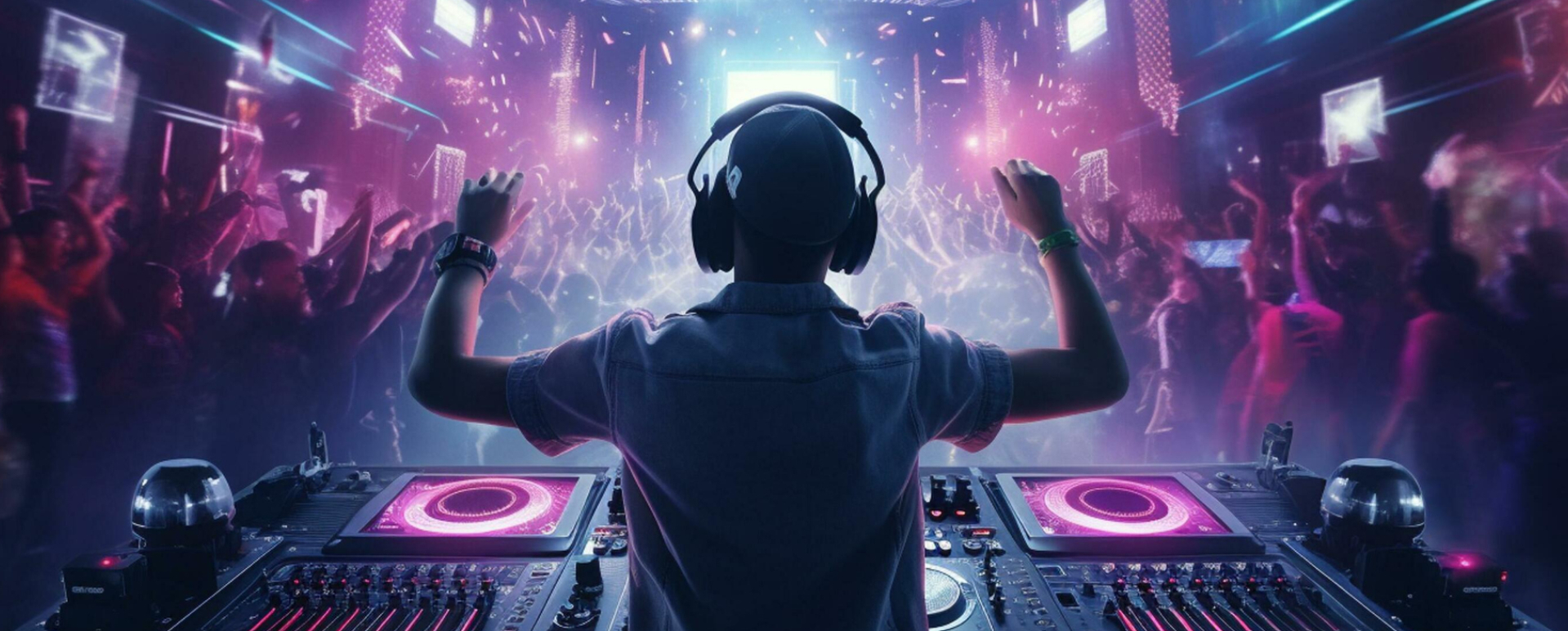 DJ EL Ciëllo tijdens een live optreden